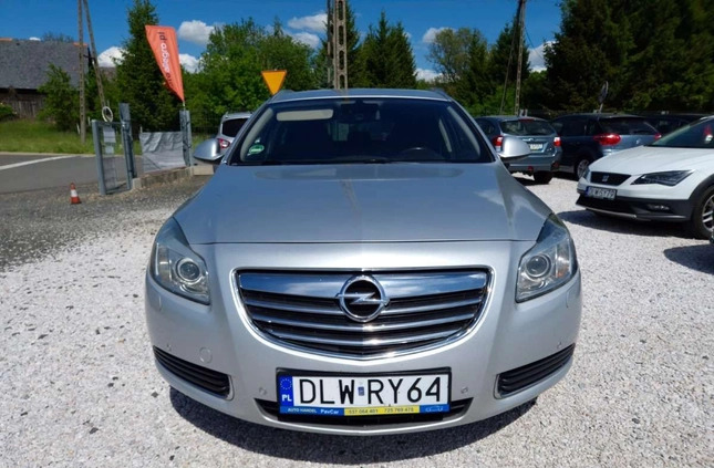 Opel Insignia cena 26900 przebieg: 208000, rok produkcji 2009 z Ząbkowice Śląskie małe 529